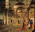 Public Prayer in the Mosque of Amr Cairo Arab Jean Leon Gerome